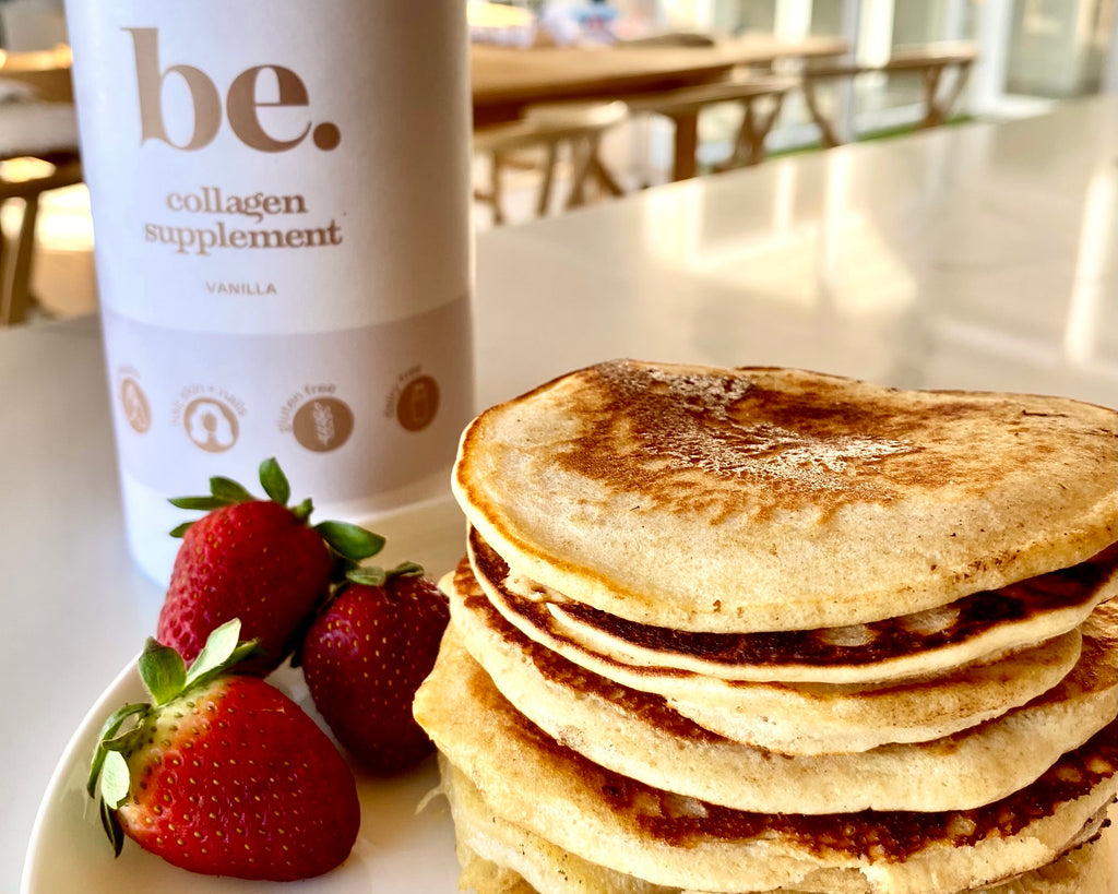 be. Vanilla Collagen Pancakes