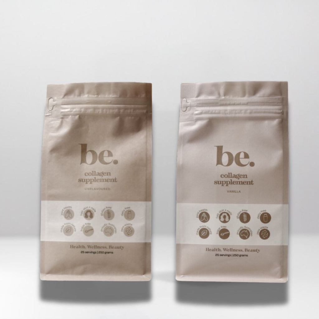 Vanilla + Unflavoured Collagen Duo Bundle - be. Health