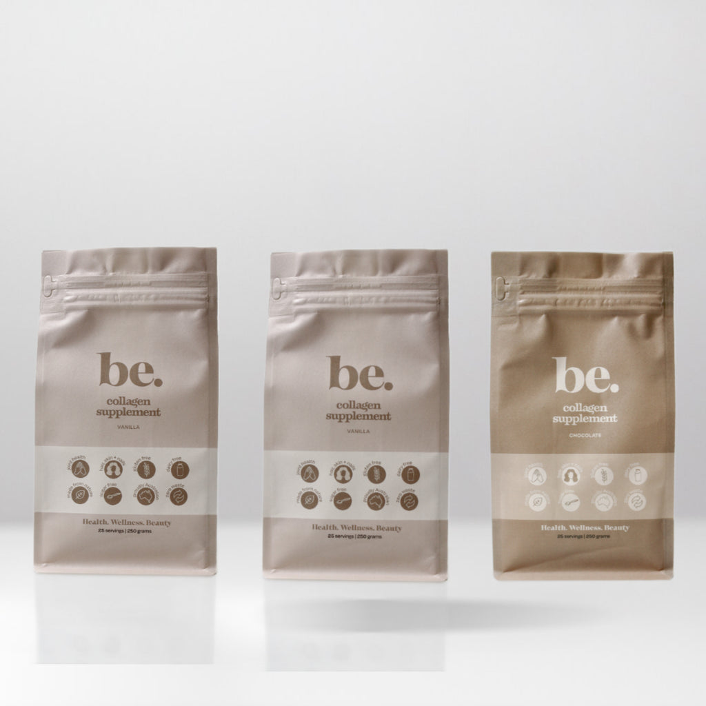 Vanilla Collagen + Chocolate Trio Pack - be. Health